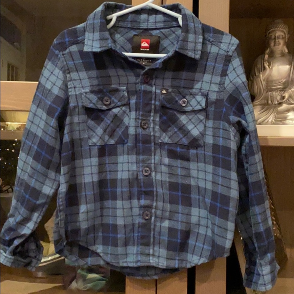 Excellent Condition Quiksilver Flannel